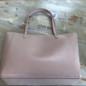 NWT Kate Spade blush tote bag
